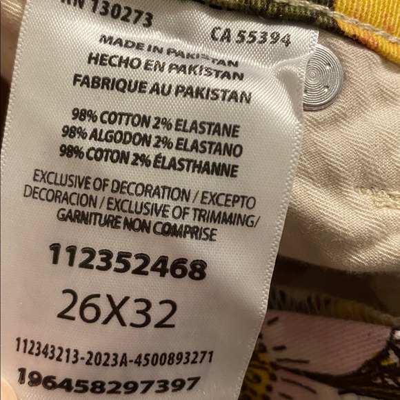 Wrangler Wanderer x Free People Mid Rise Floral Retro Festival Boho Flare Sz 26 - Picture 11 of 16